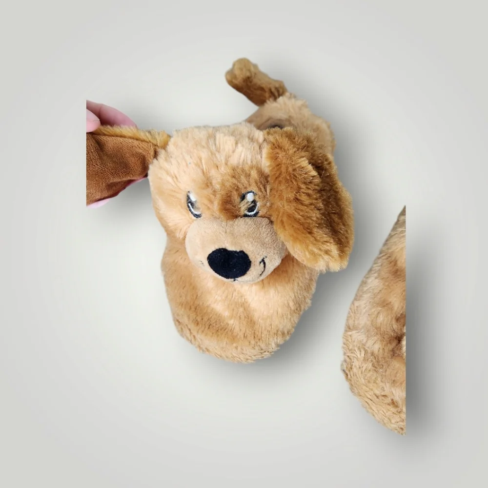 Build A Bear Workshop Puppy Dog Kid Children Slippers Size 12-13